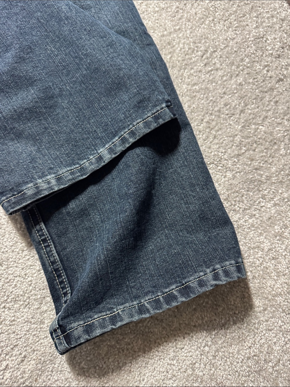Lee Men's Relaxed Dark Blue Carpenter Jeans Size 34 x 34 Workwear - Picture 6 of 16
